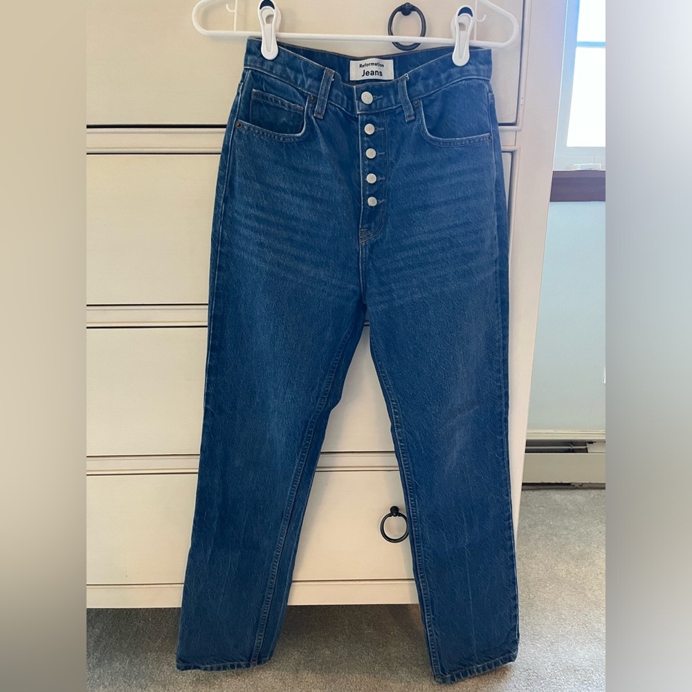 Reformation Straight Leg Jeans